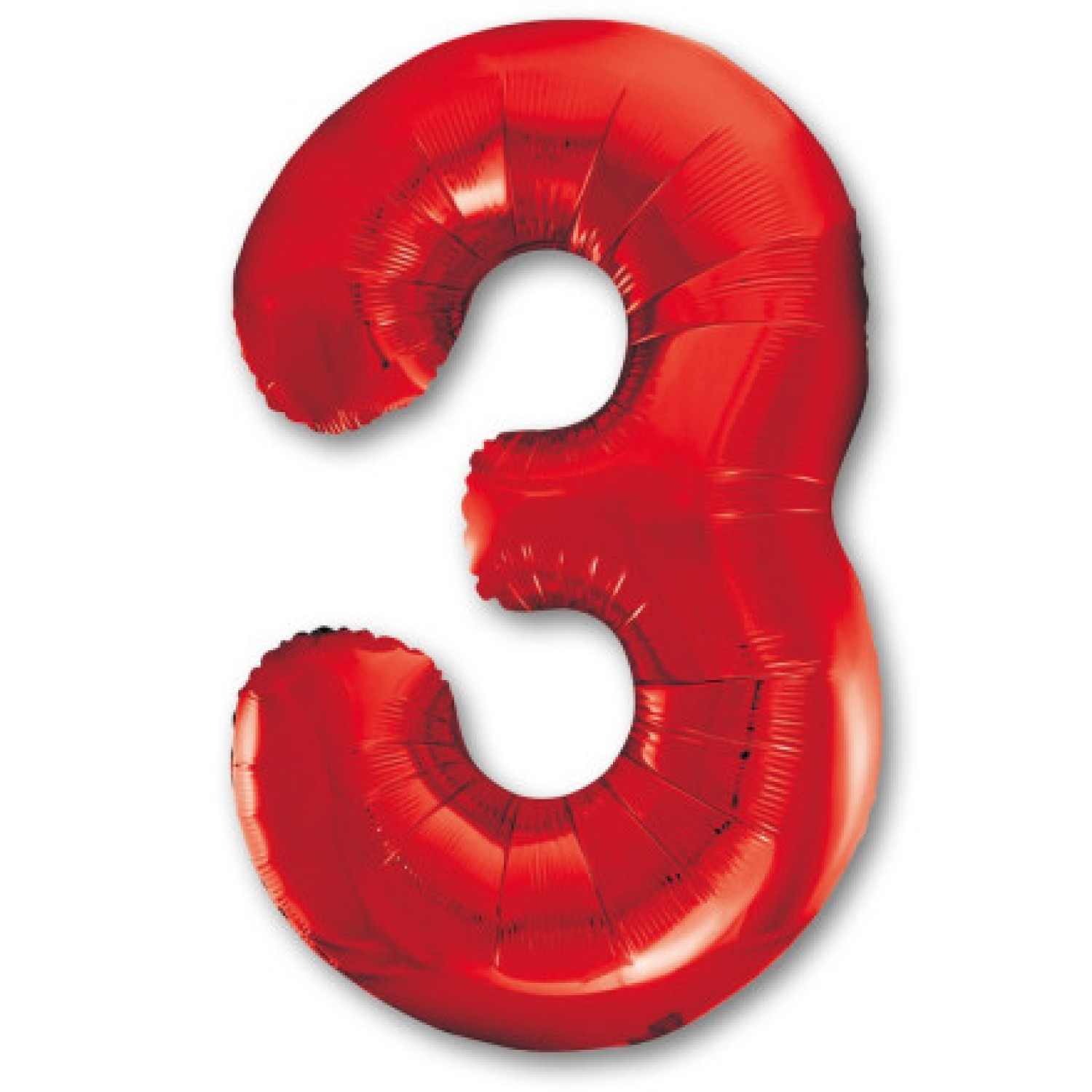 Цифра 3 красный