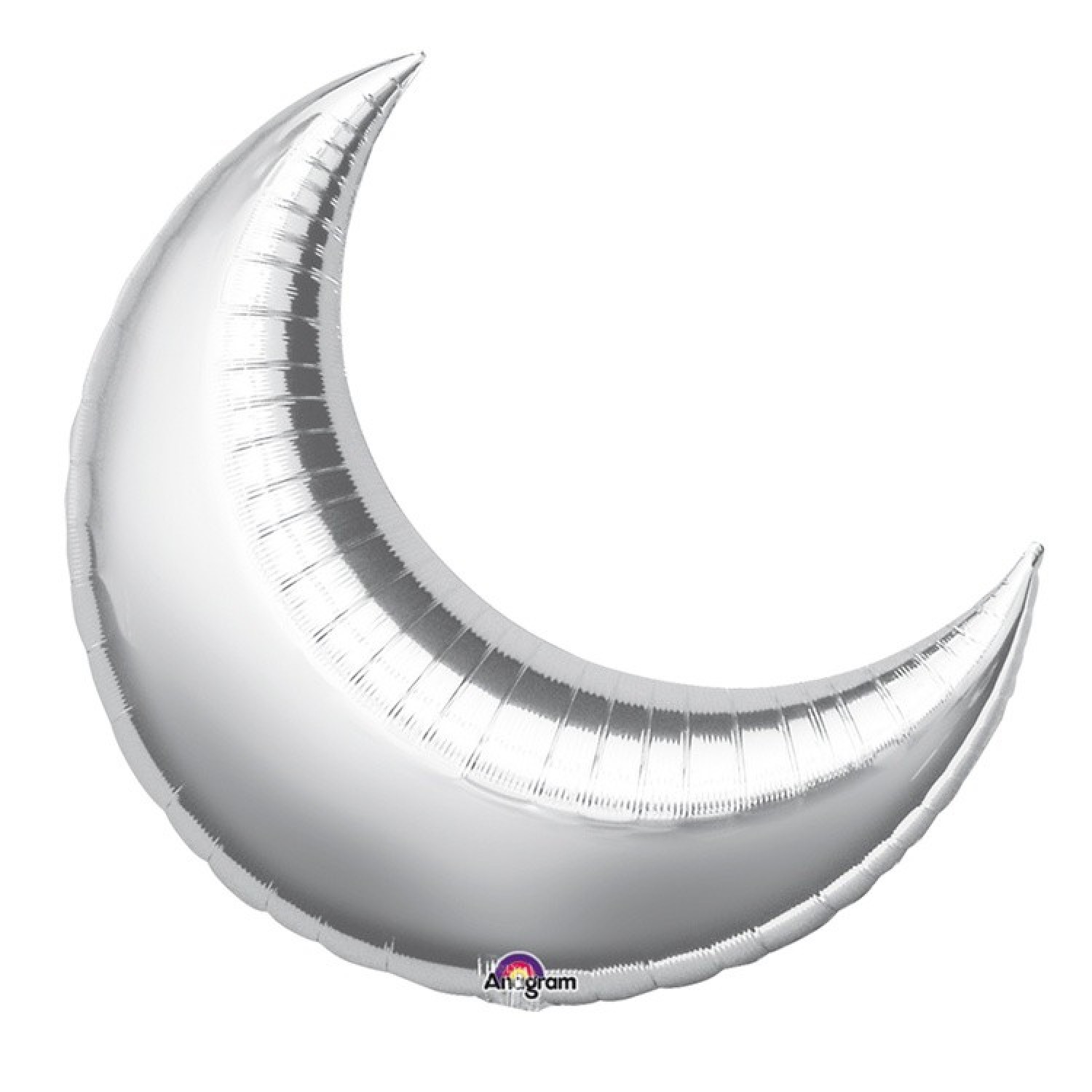 Месяц фольга серебро