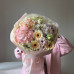 Авторский букет в нежной гамме с Герберами № 91