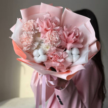 Авторский букет с французскими розами 201 Авторский букет с французскими розами 201