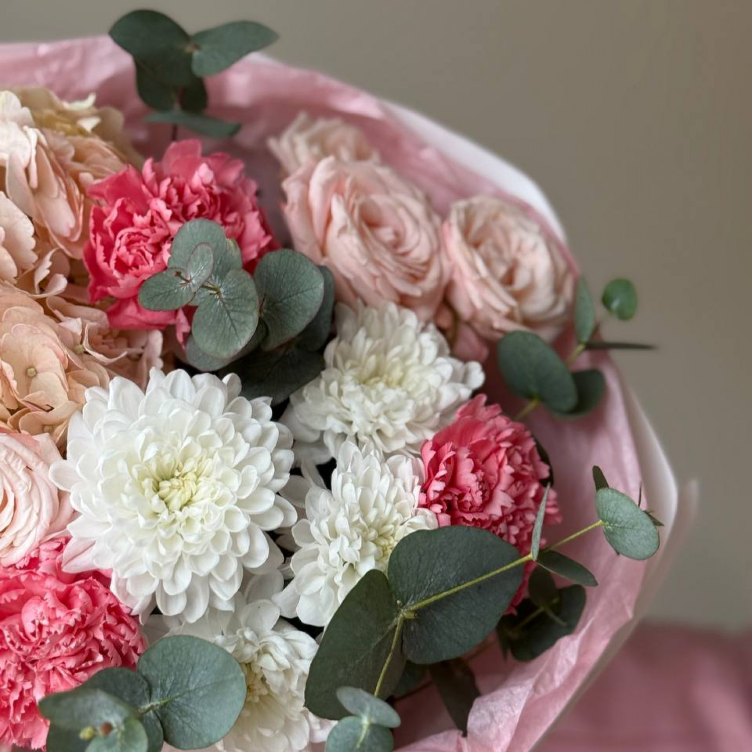 Авторский нежный букет 197