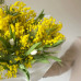 Весенний букет с ароматной Мимозой и тюльпанами