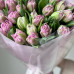 Монобукет из 25 нежных пионовидных тюльпана