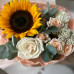 Авторский букет с Подсолнухом №106