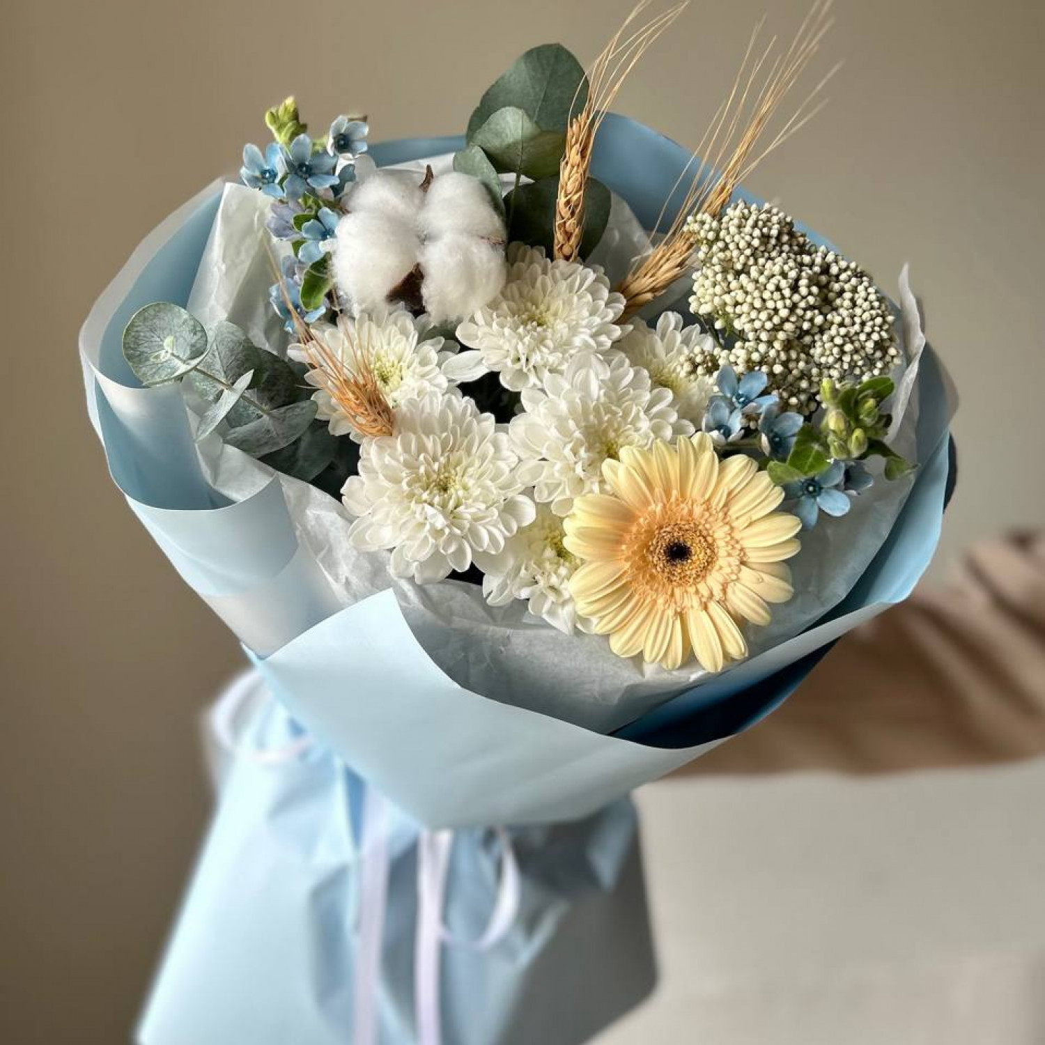 Авторский букет с герберой №108