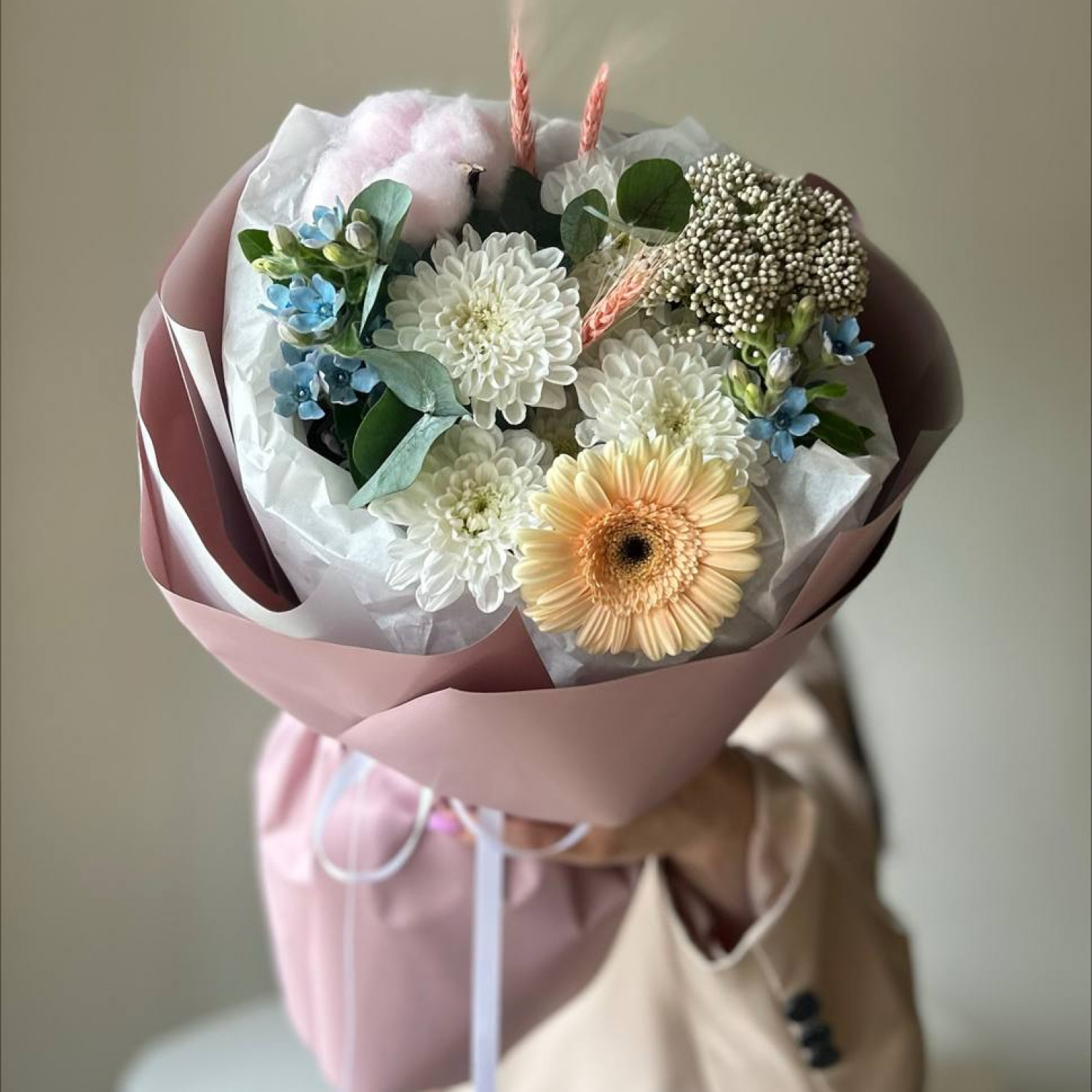 Авторский букет с герберой №109