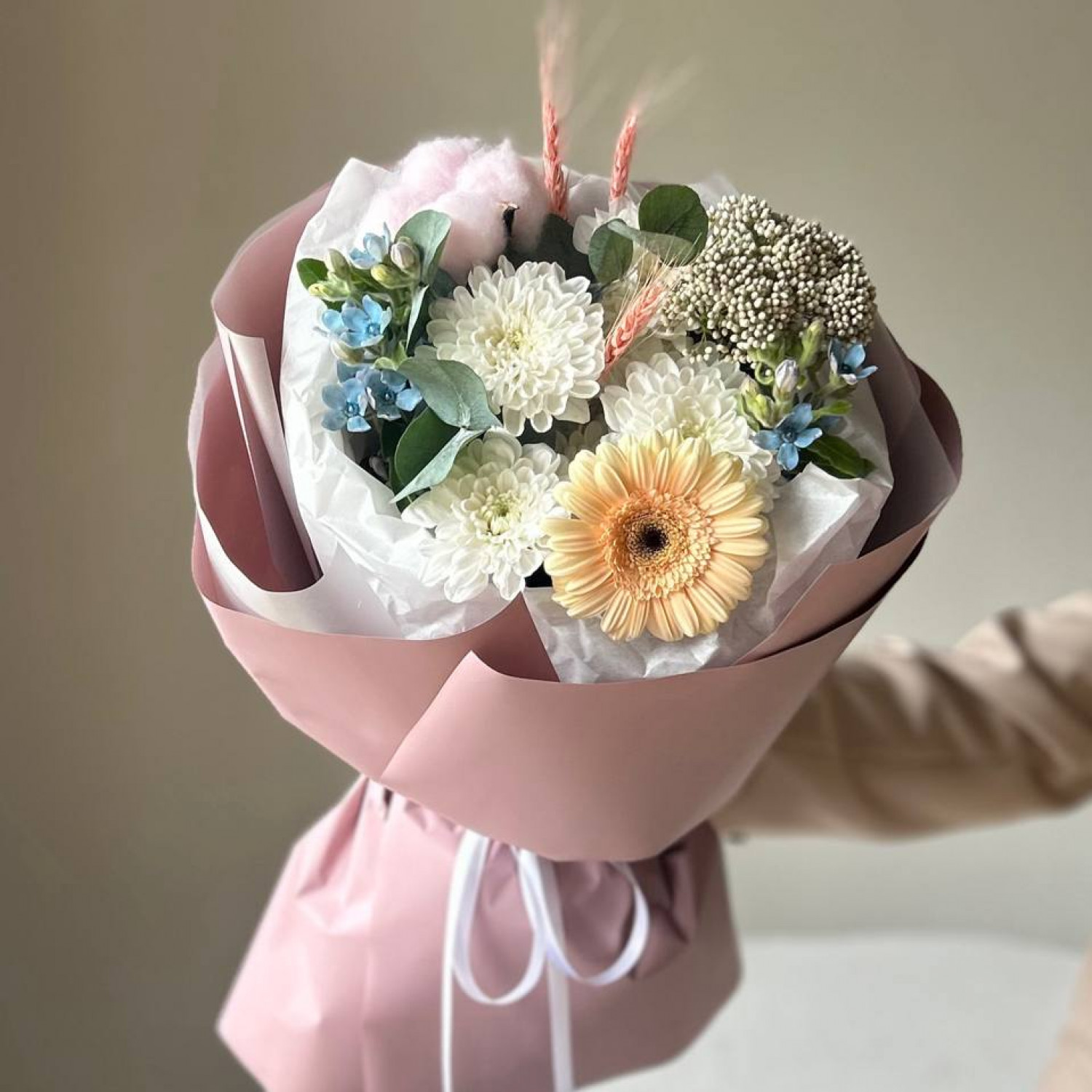 Авторский букет с герберой №109