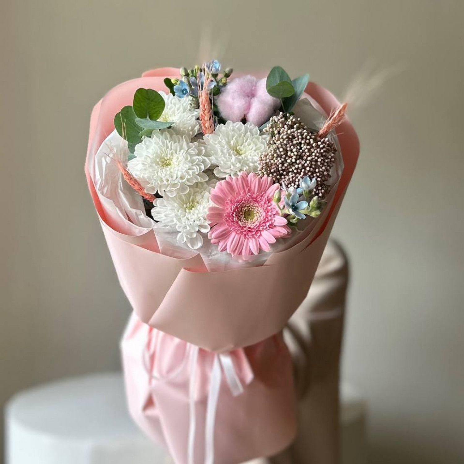 Авторский букет с герберой №110