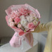 Авторский букет с французскими розами 343