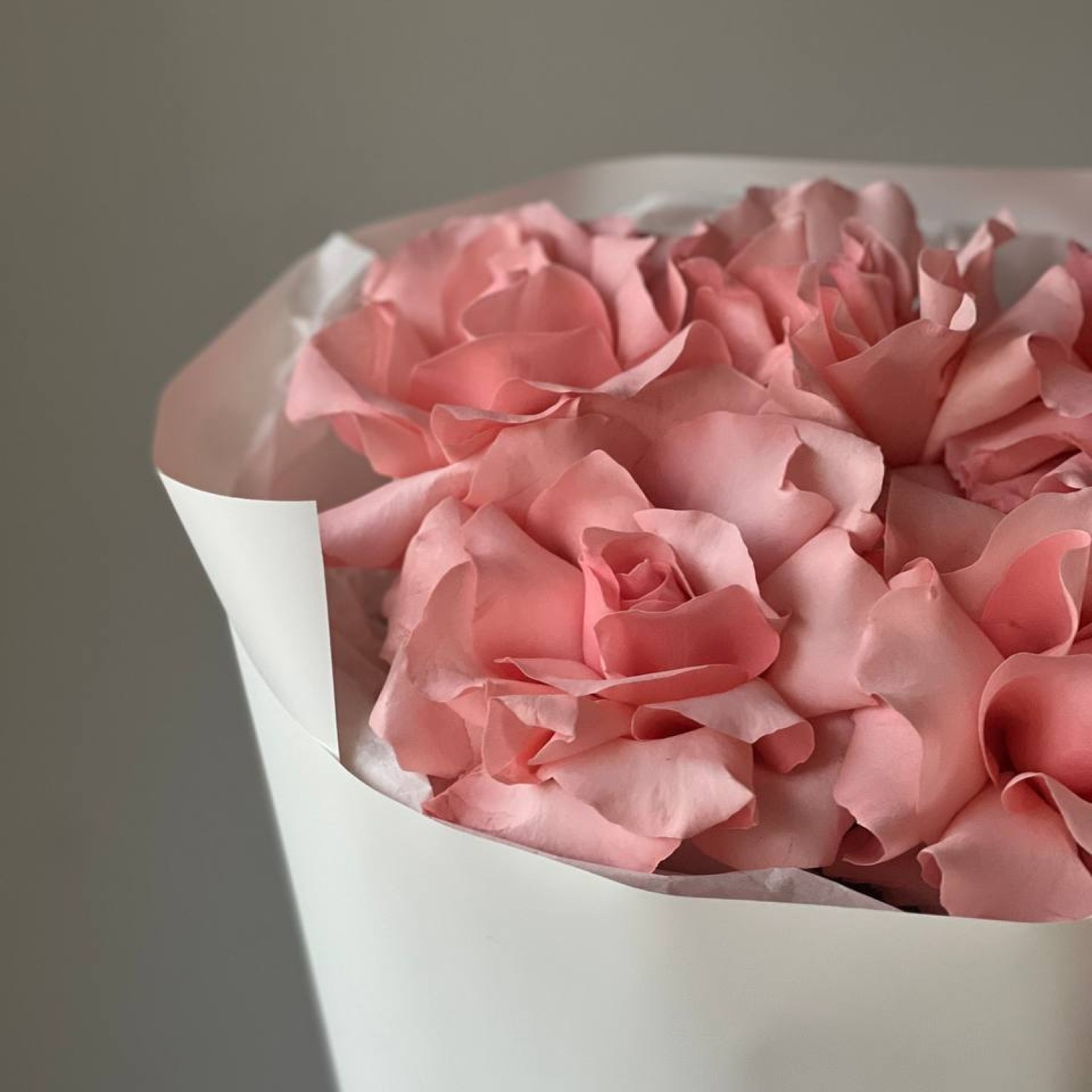 Букет из 5 французских (вывернутых) роз Хермоса