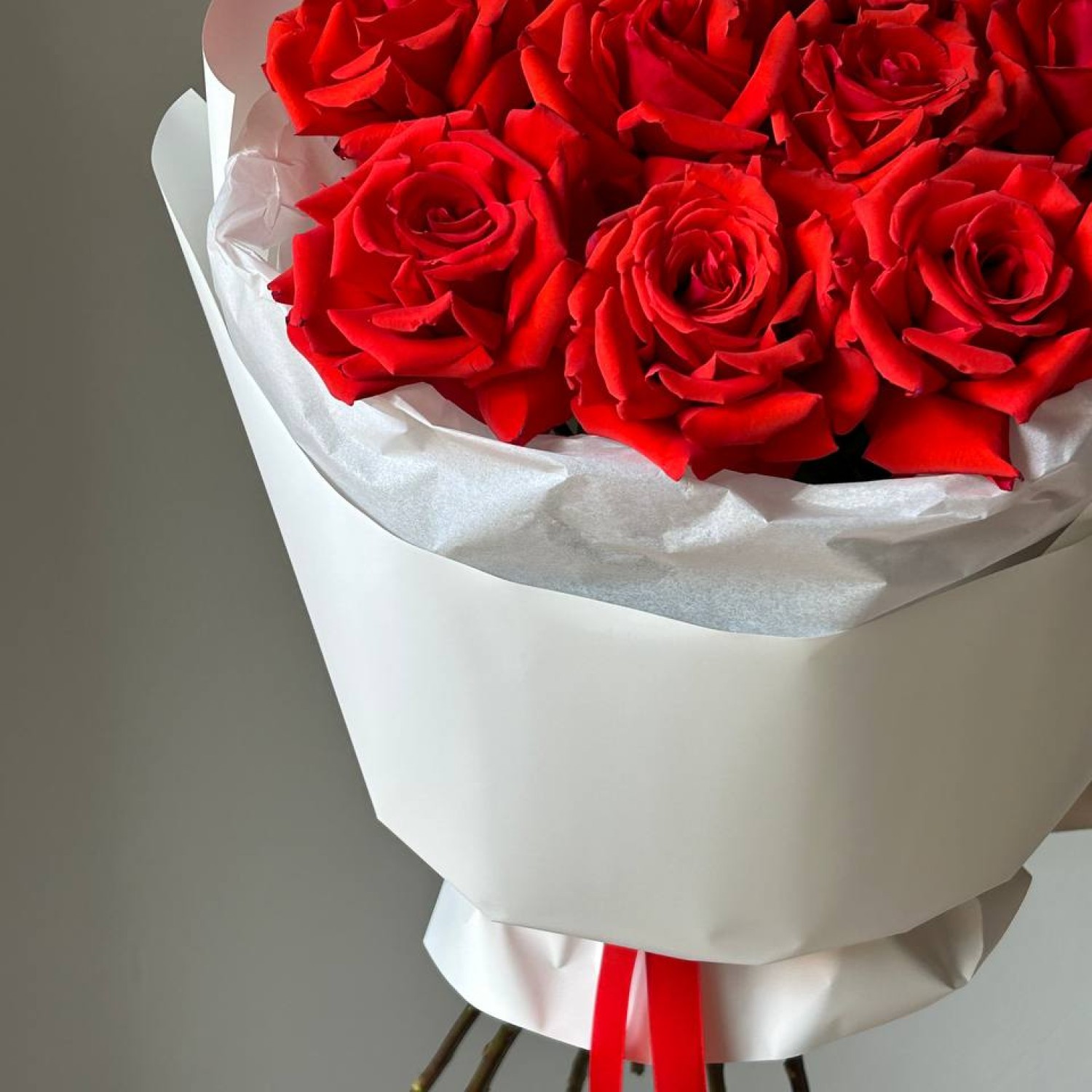 Букет из 9 вывернутых (французских) роз Нина