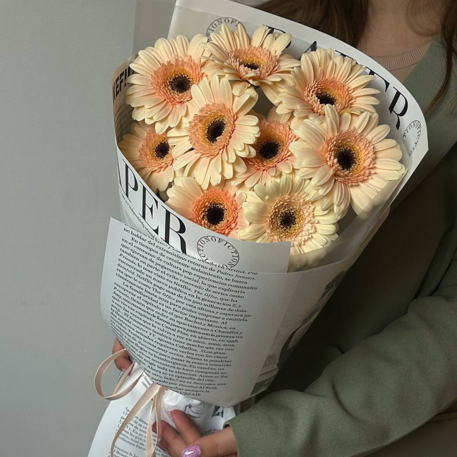 Букет из 9 Гербер