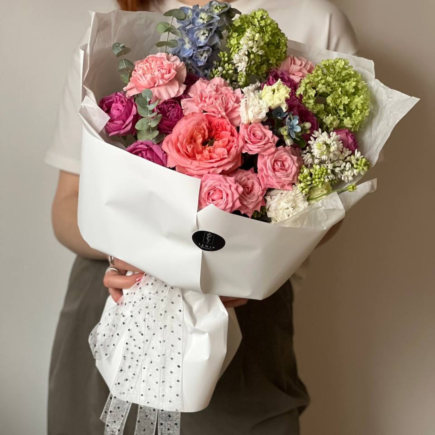 Авторский букет с Сиренью