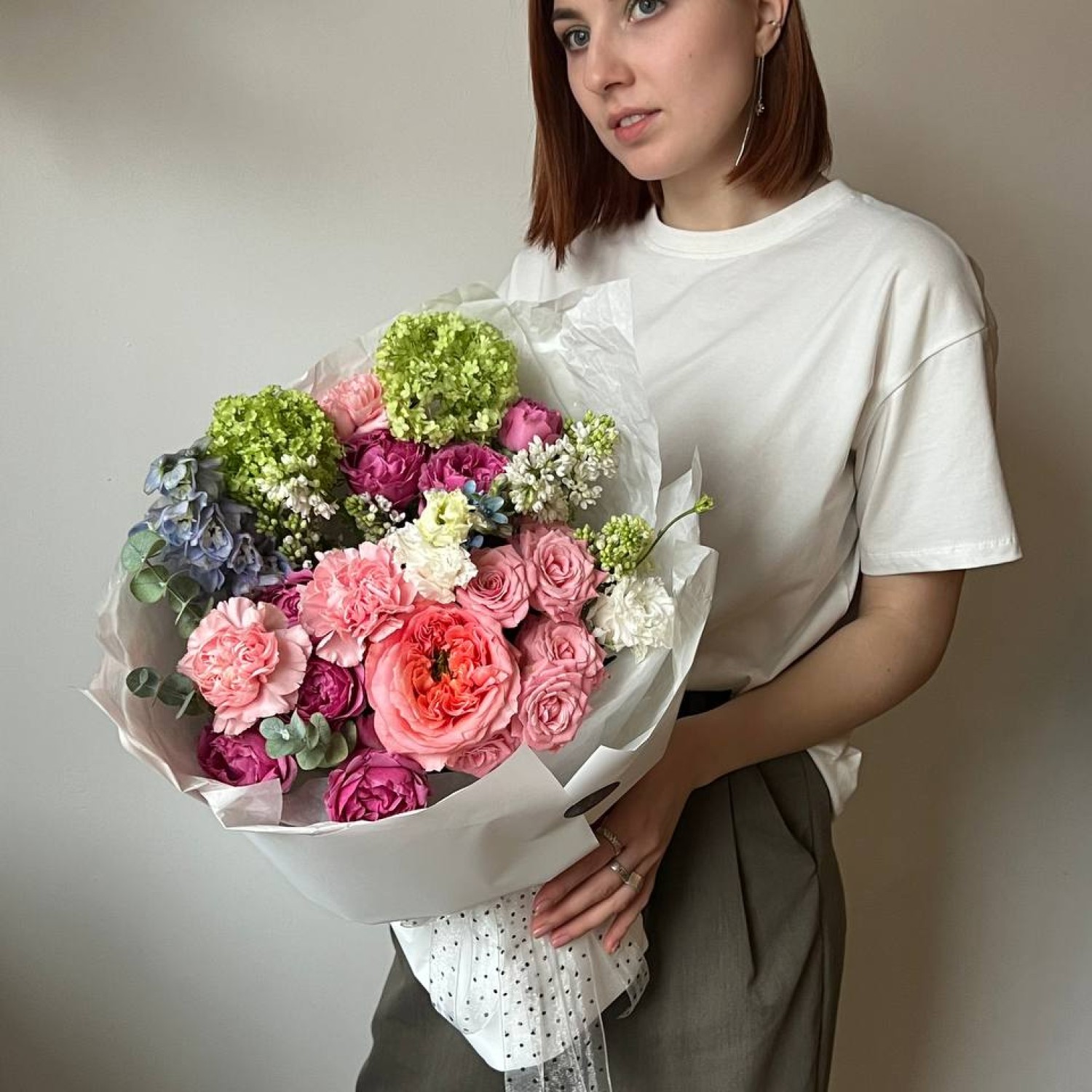 Авторский букет с Сиренью