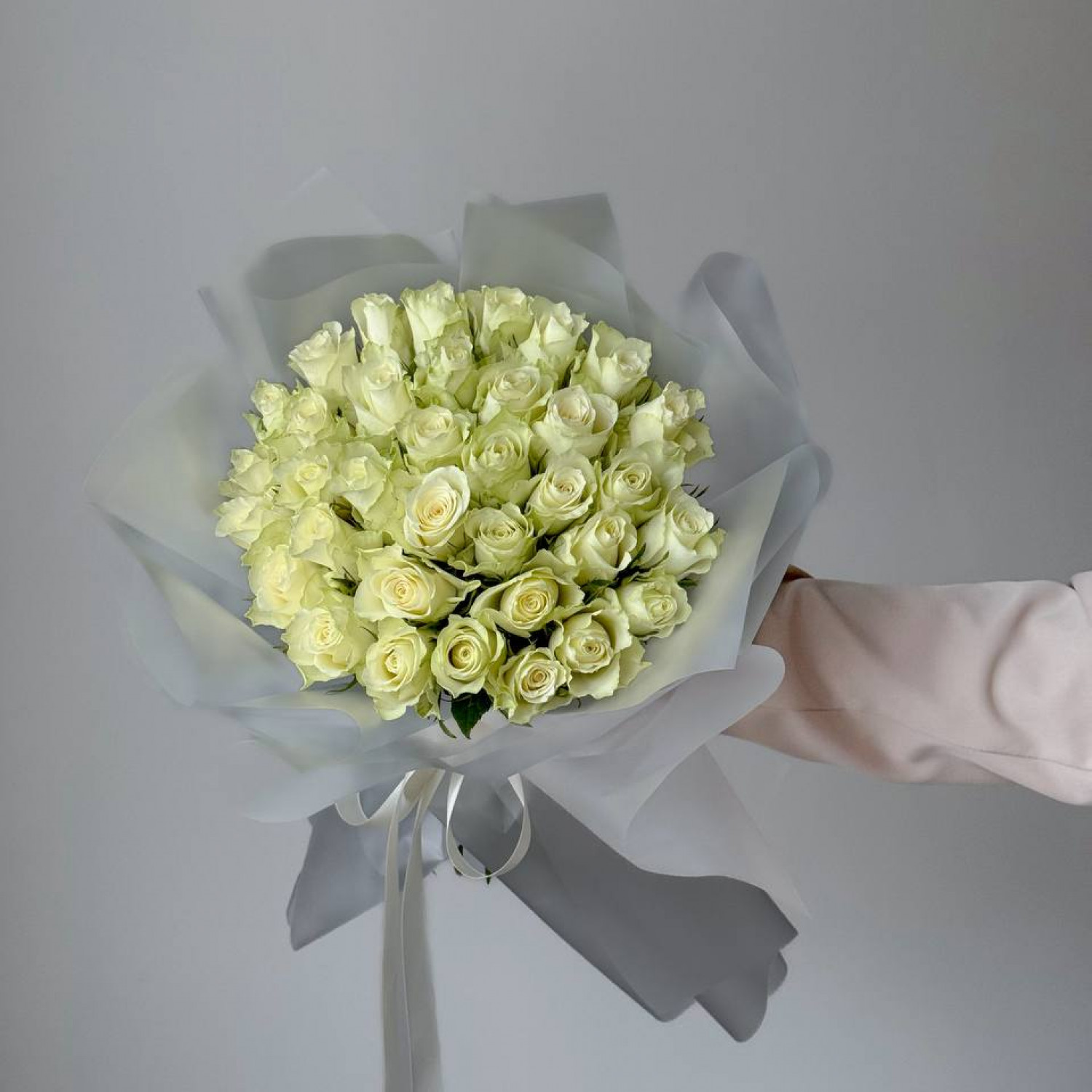 Монобукет из 35 кенийских роз 231