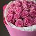 Монобукет из 19 розовых роз 263