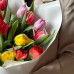Монобукет из 15 пионовидных тюльпана Микс